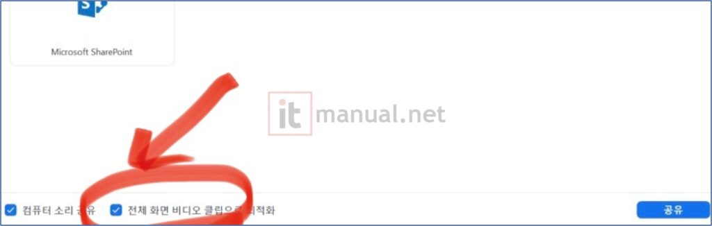 줌 동영상 멈춤